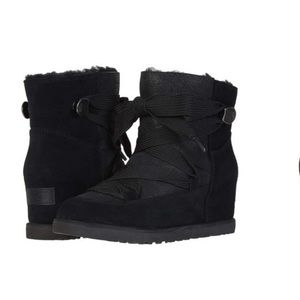 Ugg lace up booties